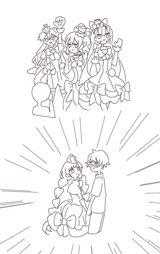 わんプリショー感激 近かった いろさと手繋いでた